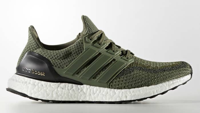 Olive Green adidas Ultra Boost (1)