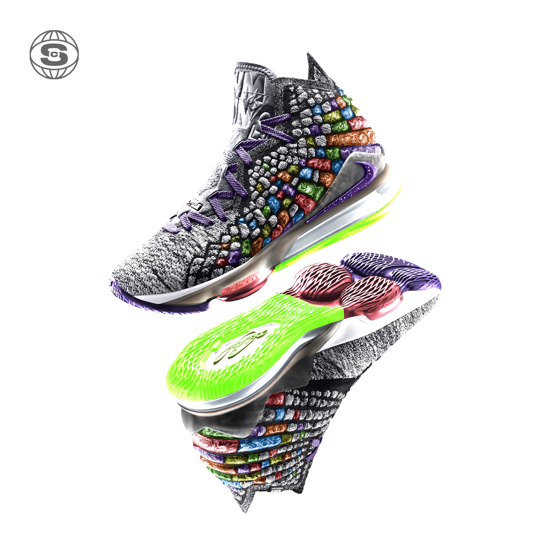 &#x27;Fruity Pebbles&#x27; Nike LeBron 17