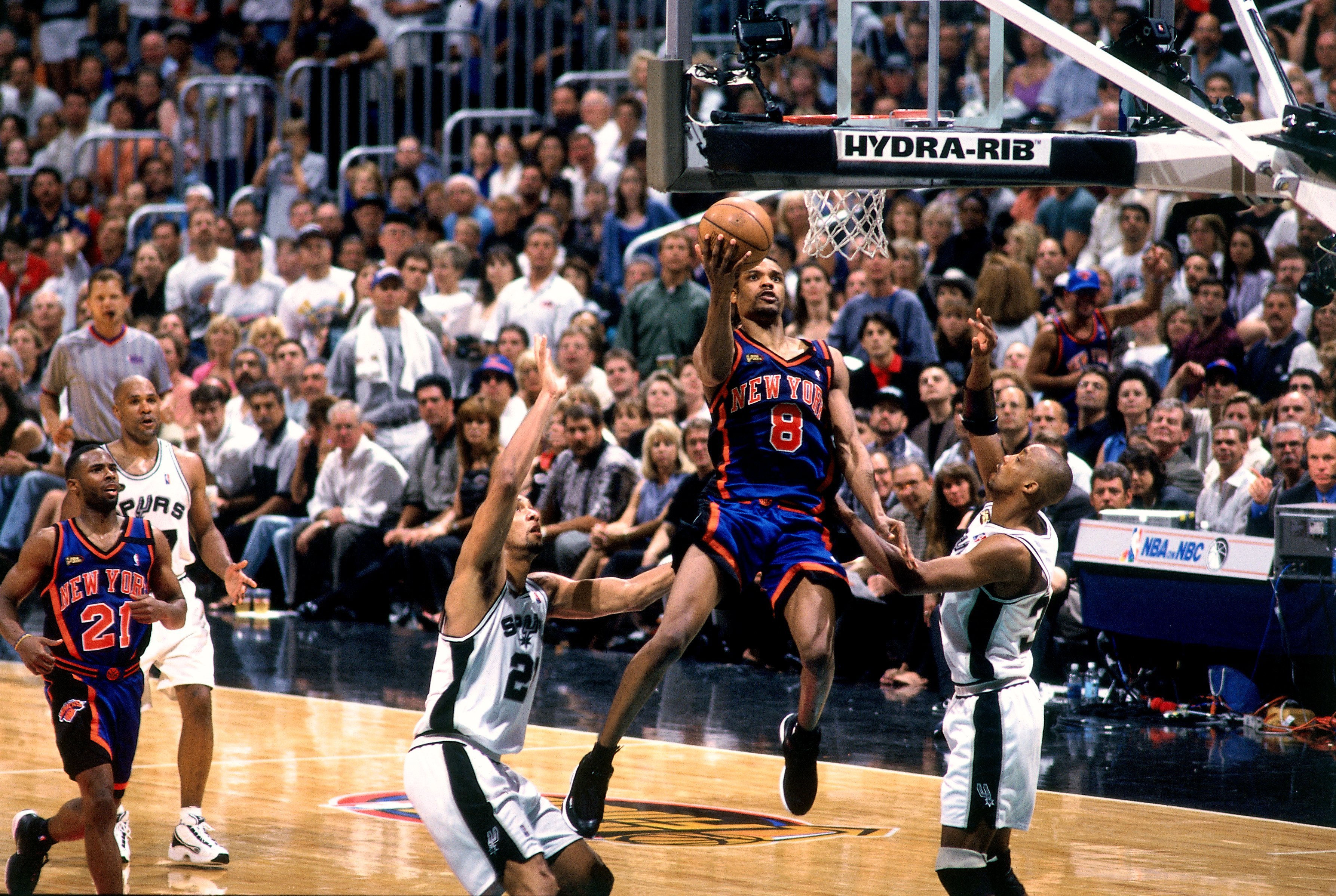 Latrell Sprewell in the 1999 NBA Finals