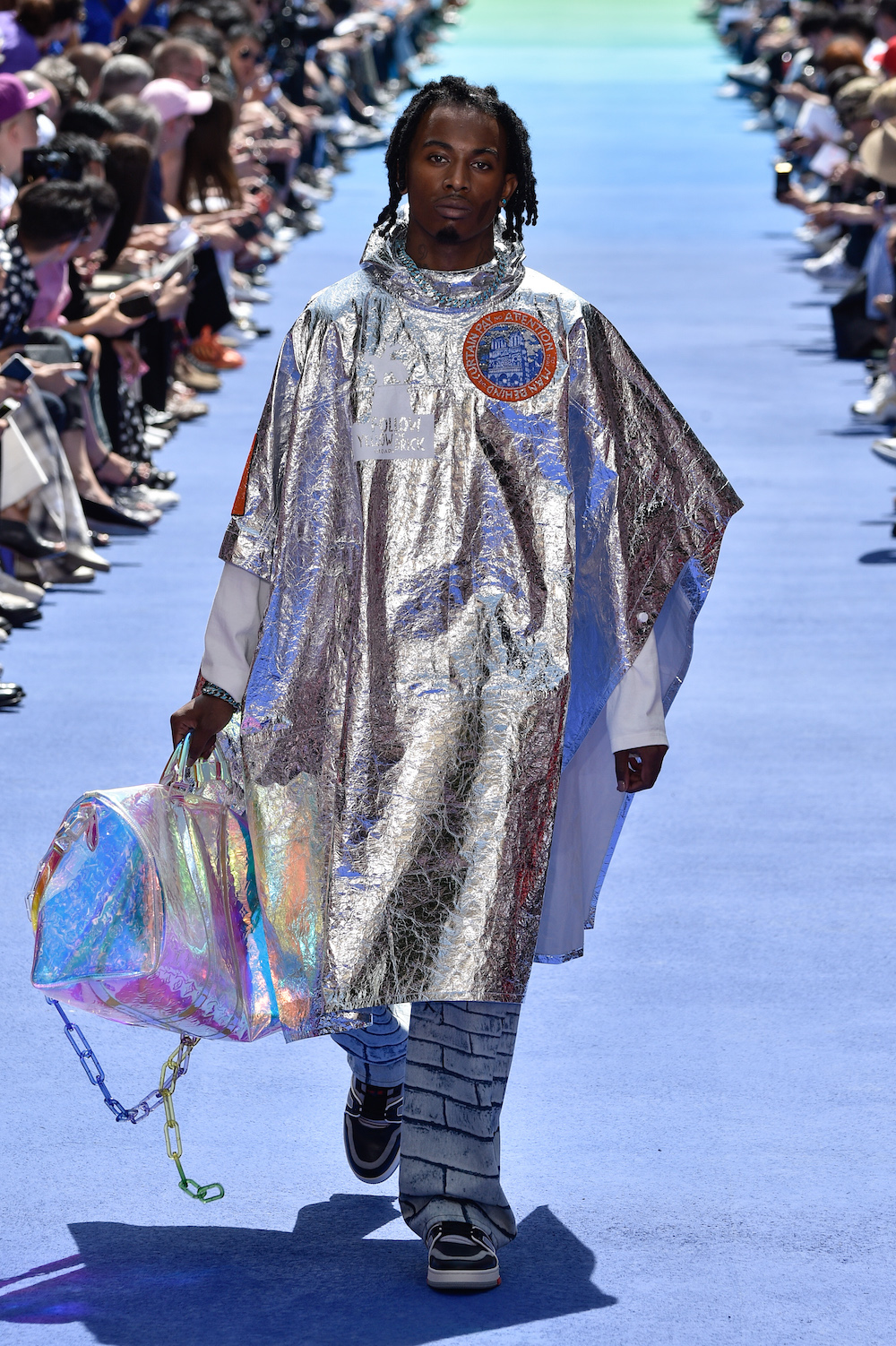 Rap Alert (Backup) on X: Gunna attends the fashion show for Louis Vuitton's  Spring/Summer 2022 collection.  / X