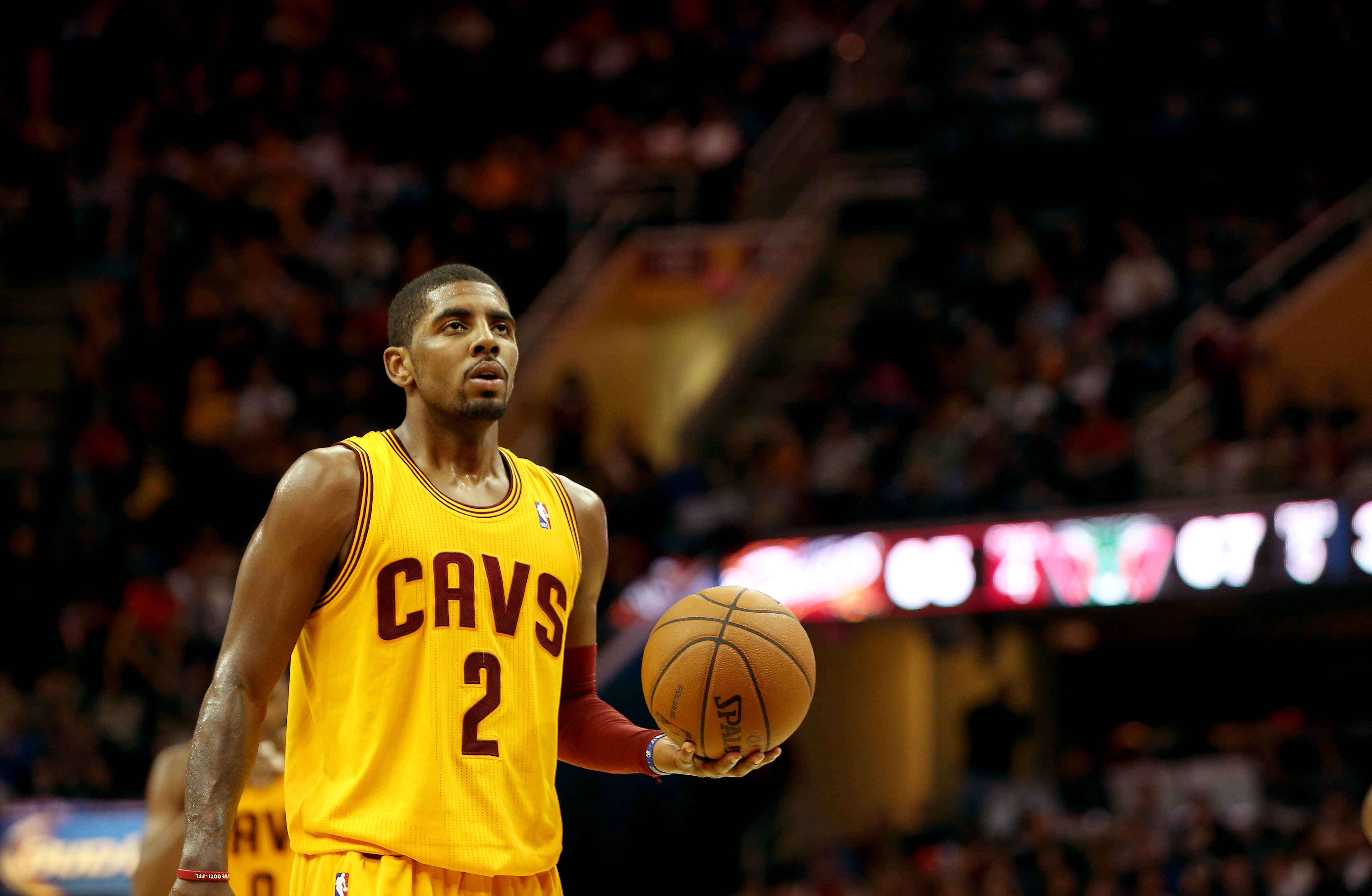 Kyrie Irving plots his next move.