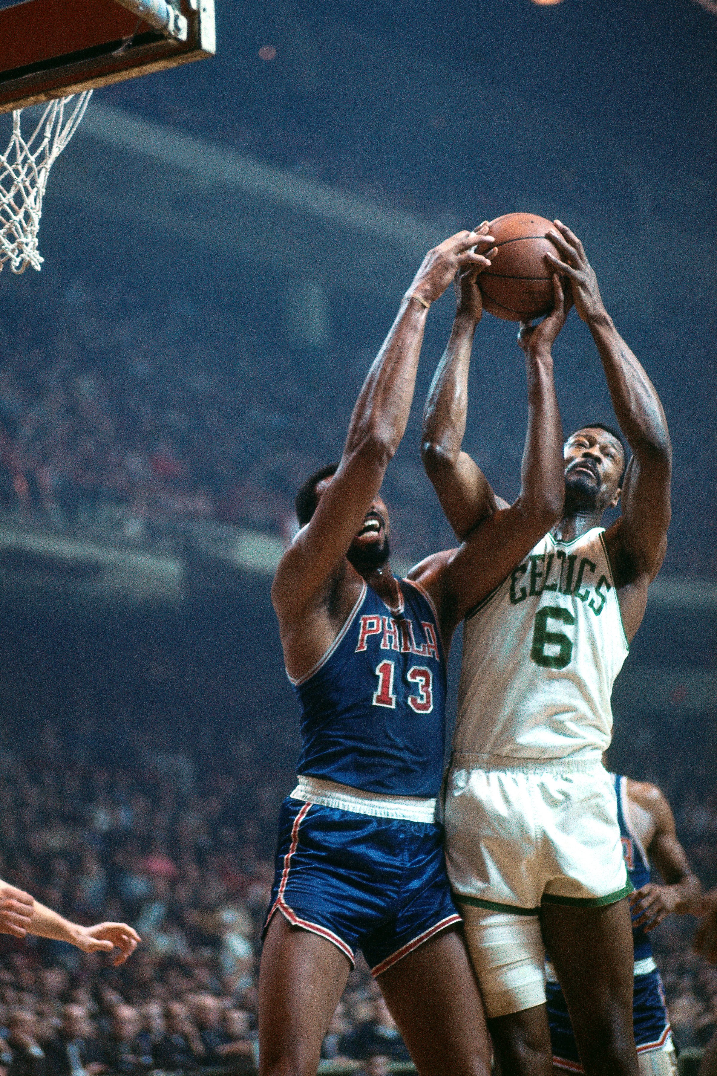 This is a photo of Wilt Chamberlain in his 1967 season with Philadelphia.