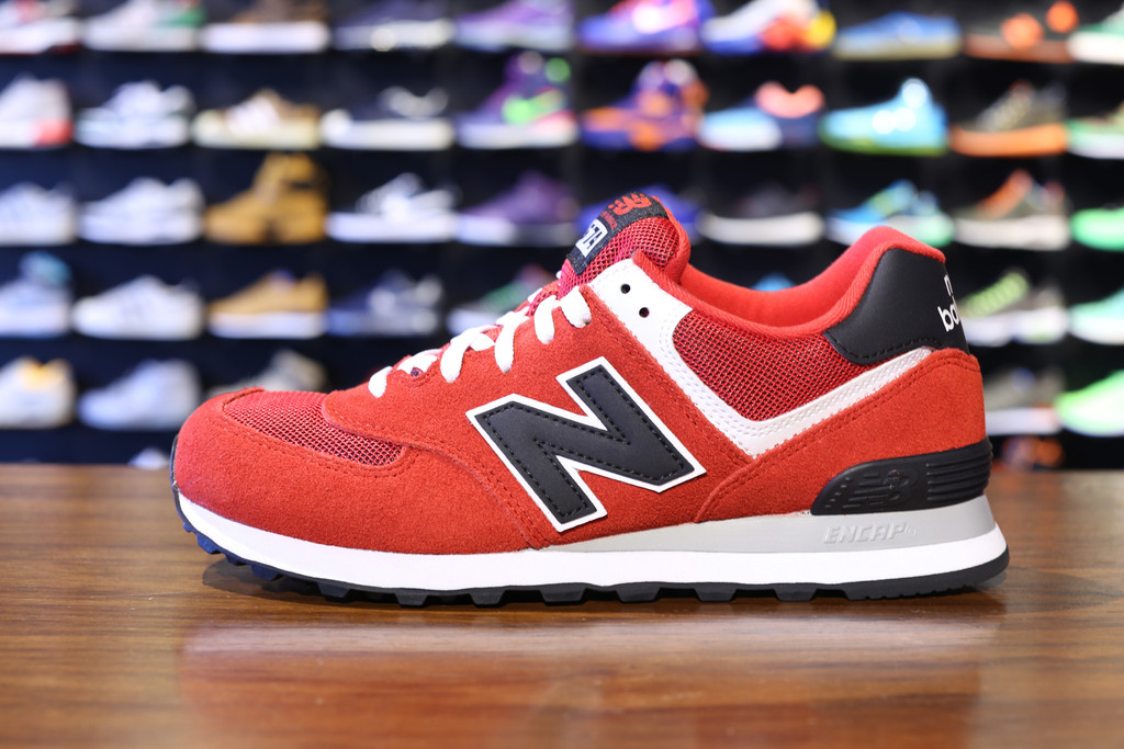 New balance shop 574 varsity orange