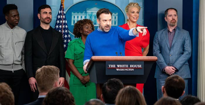 'Ted Lasso' cast attends White House