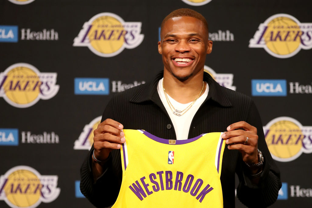 Russell Westbrook Lakers Jersey 2021