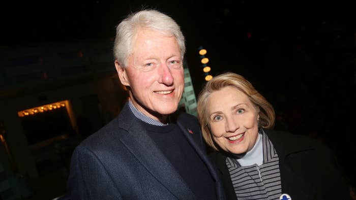 Bill and Hillary