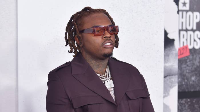 Gunna arrives to the 2021 BET Hip Hop Awards