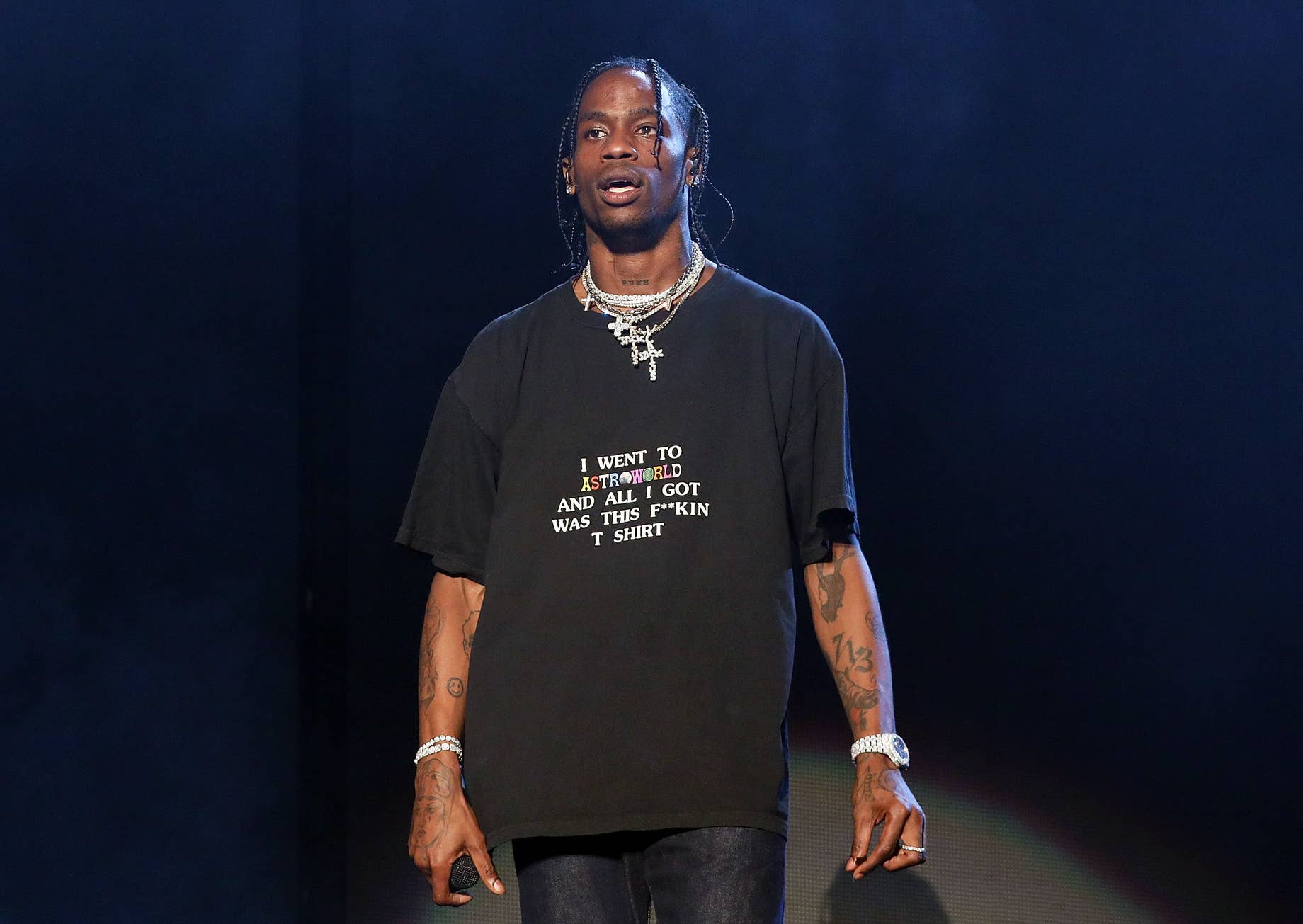 travis scott in jordans