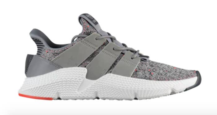 Adidas Prophere Grey/White/Solar Red (Lateral)