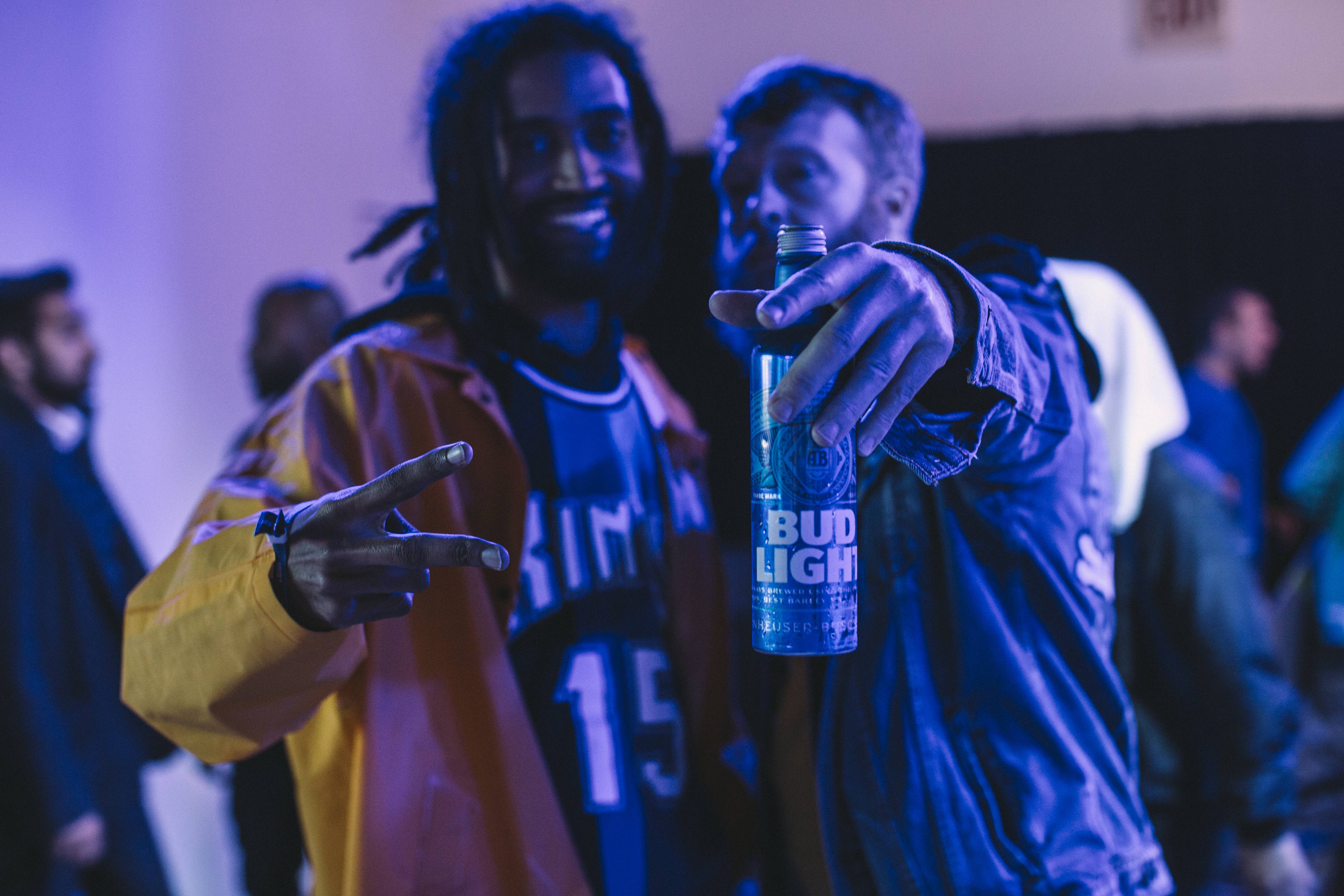 Russ Bengston at the NBA All Star 2017 Bud Light Crew HQ Party in New Orleans