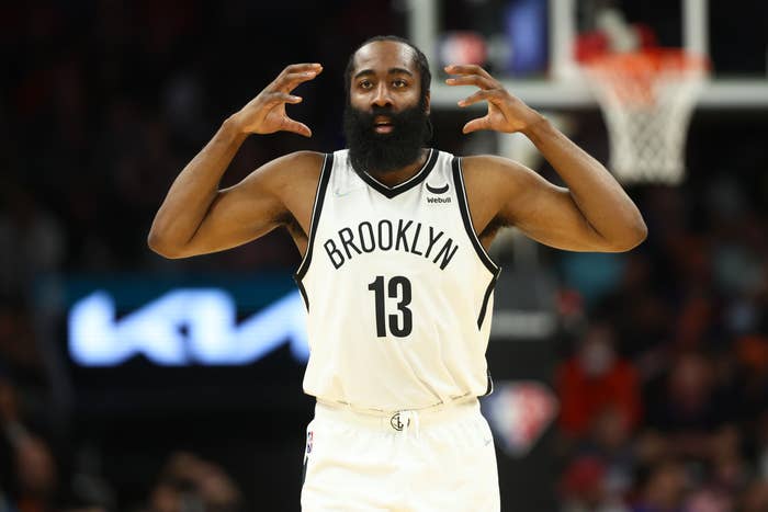 James Harden Nets Suns 2022