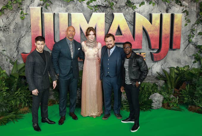 Cast attends the UK premiere of &#x27;Jumanji: Welcome To The Jungle&#x27;