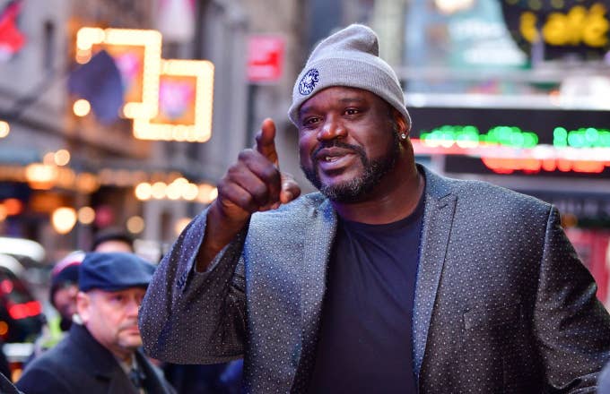 Shaquille O&#x27;Neal arrives to ABC&#x27;s &#x27;Good Morning America&#x27;