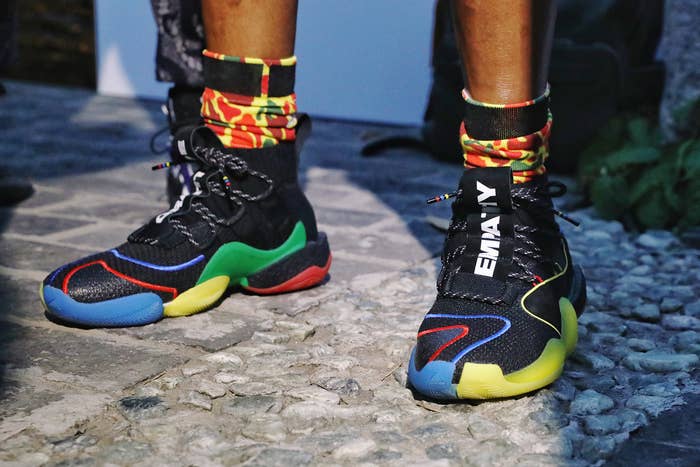 Pharrell Debuts Colorful Crazy X in | Complex