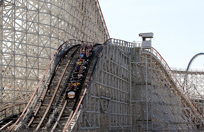 colossus roller coaster