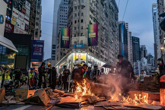 Hong Kong Protests Oct 6 2019 Getty
