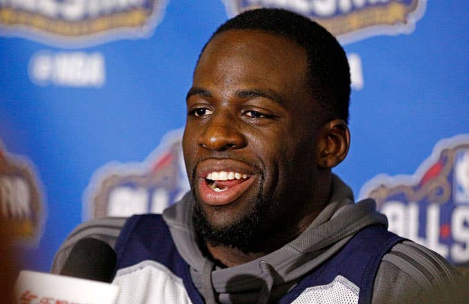 Draymond Green during All Star weekend.