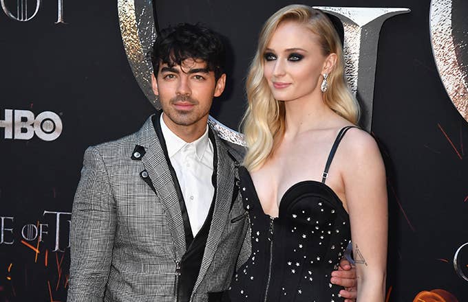 Sophie Turner and Joe Jonas share wedding photo