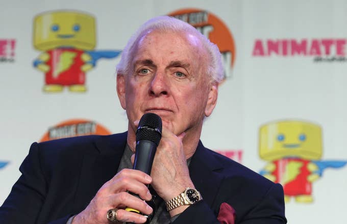 Ric Flair attends Magic City Comic Con