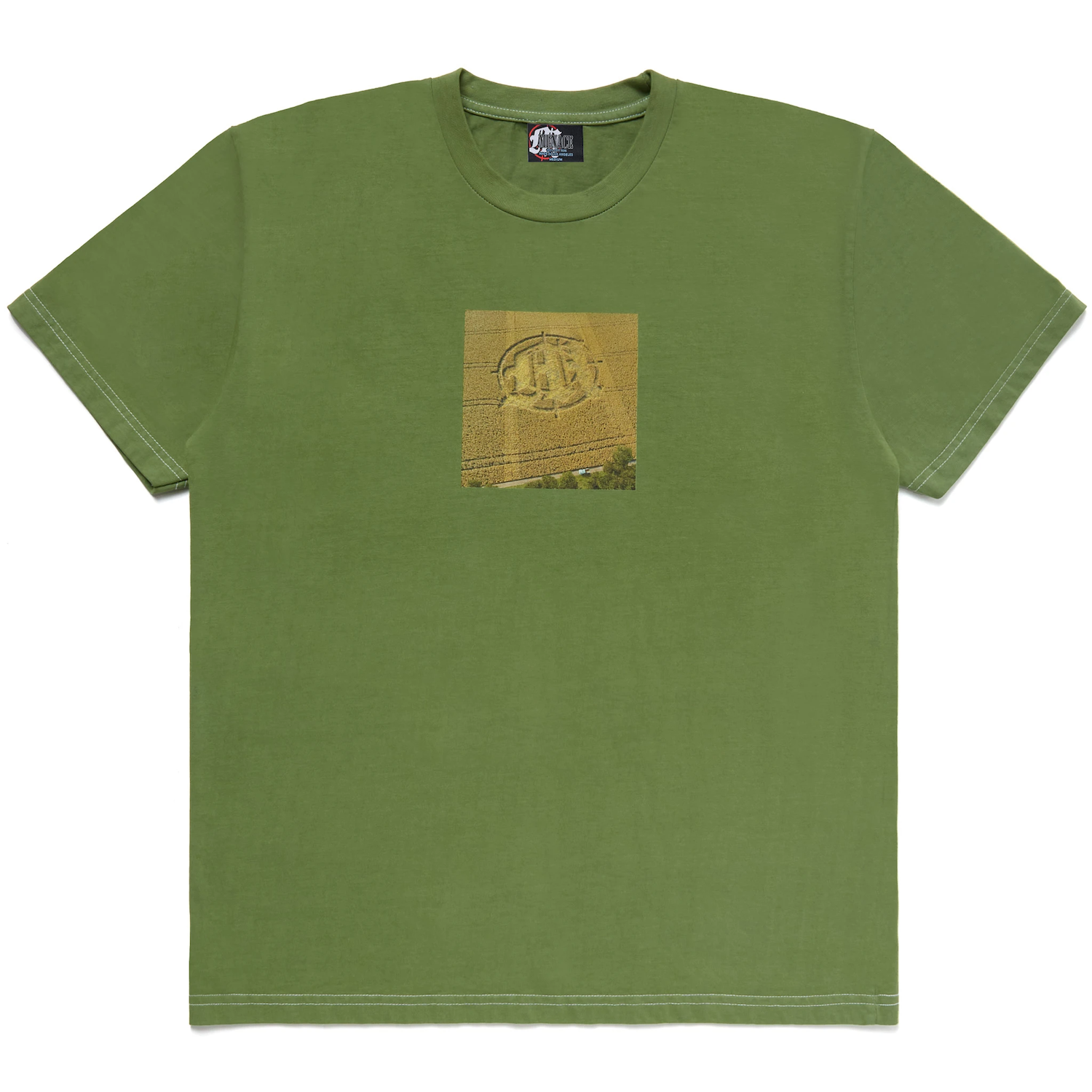 Menace Los Angeles Crop Circle T-shirt