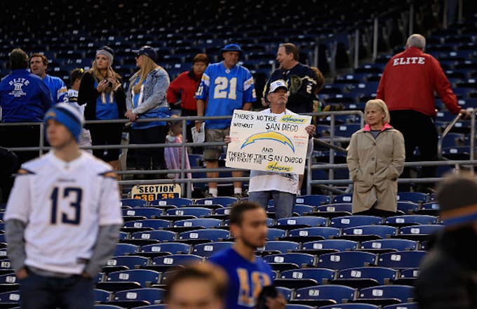 San Diego Chargers fan