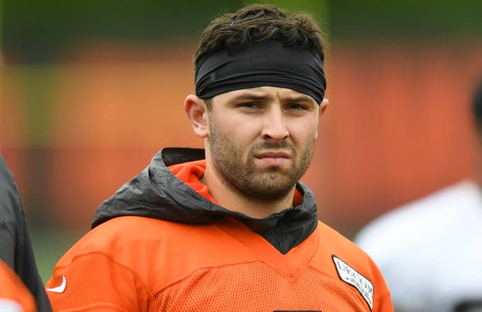 Quarterback Baker Mayfield #6 of the Cleveland Browns