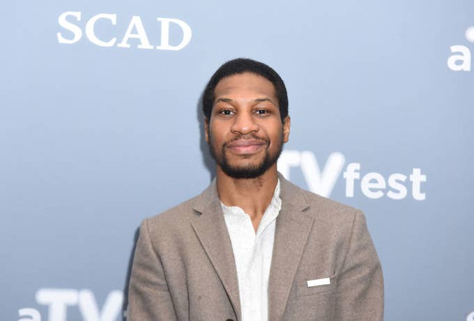 Jonathan Majors attends a press junket for &#x27;When We Rise&#x27;