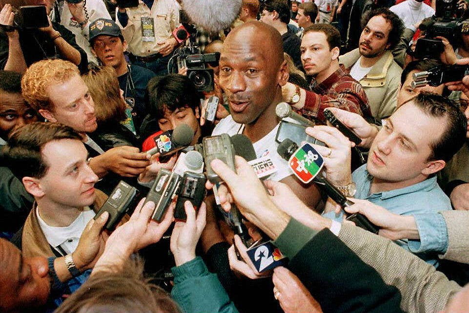 Michael Jordan Media 1997 NBA All Star Game