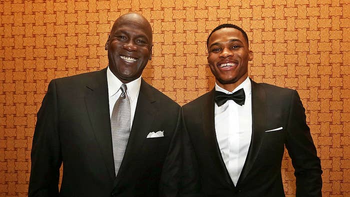 Michael Jordan Inducts Russell Westbrook Into the Oklahoma Hall of Fame