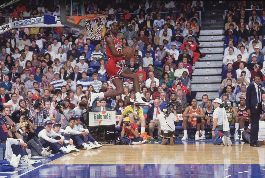 Michael Jordan 1987 Dunk Contest