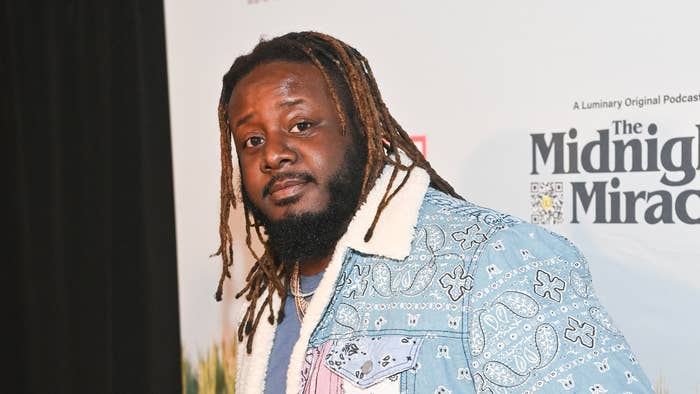 T Pain attends &quot;Untitled Dave Chappelle Documentary&quot; Atlanta screening at State Farm Arena