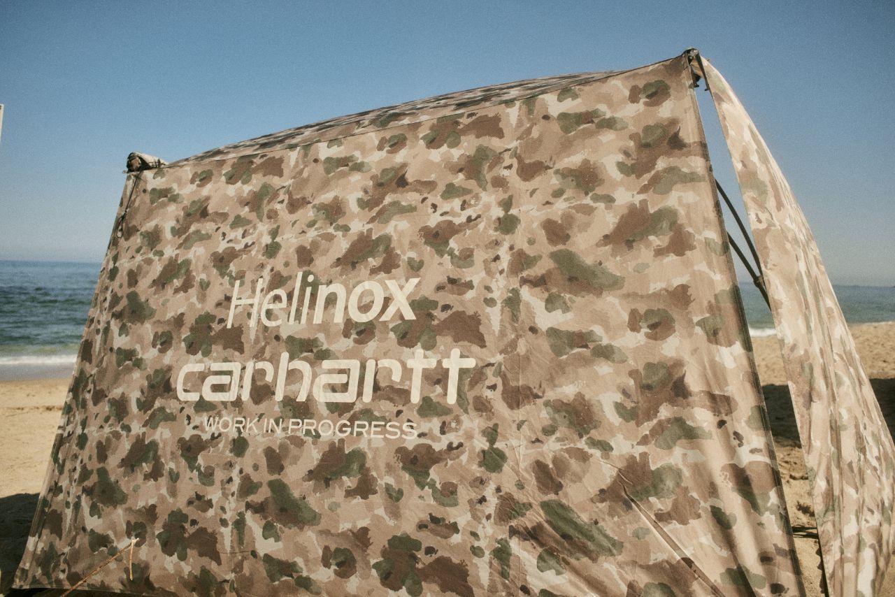 Carhartt WIP Reunites With Helinox For Camo-Covered Camping