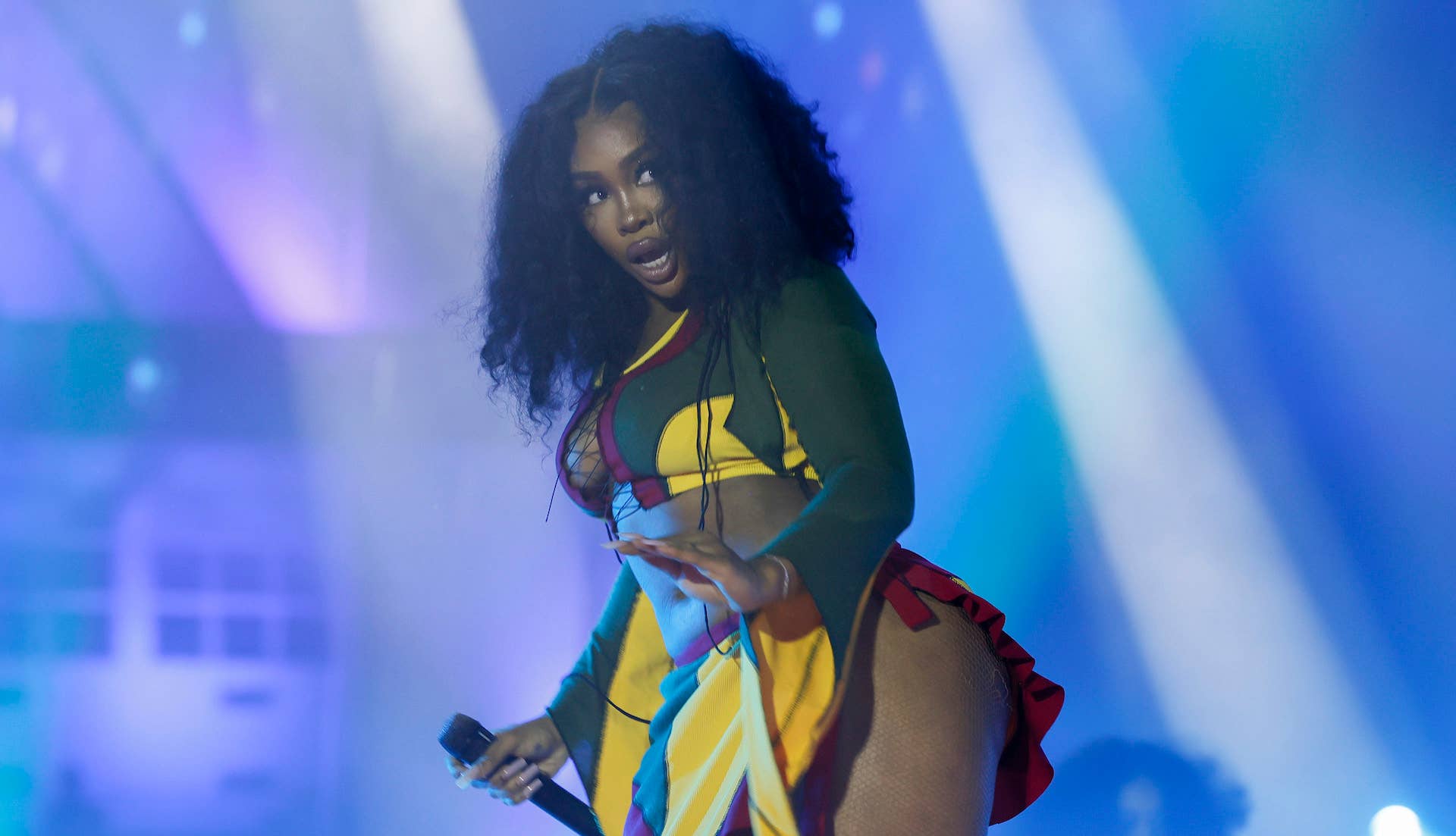 SZA performs at Outside Lands Festival