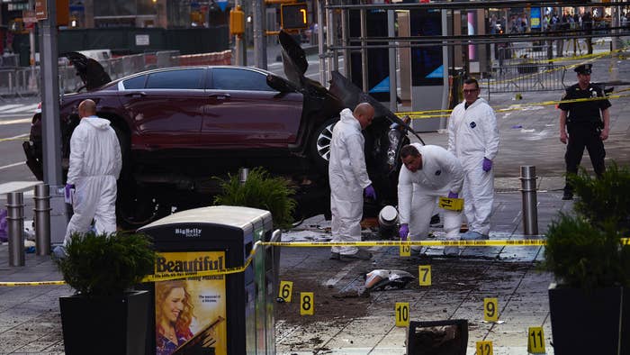 Richard Rojas Times Square Attack 2017