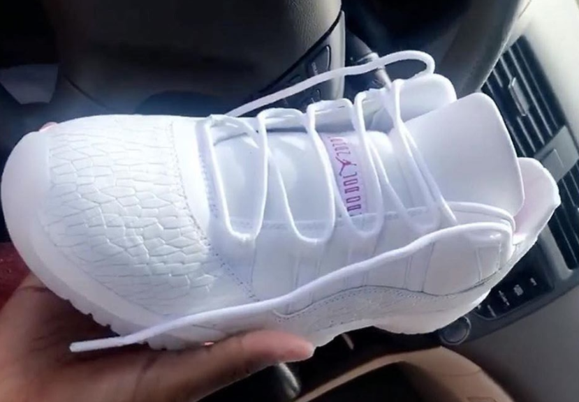 First Look at 'Frost White' Air Jordan 11 Lows | Complex
