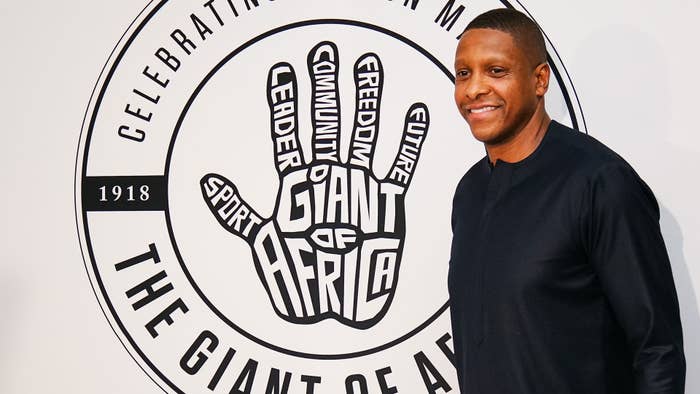 Masai Ujiri at Giants of Africa event