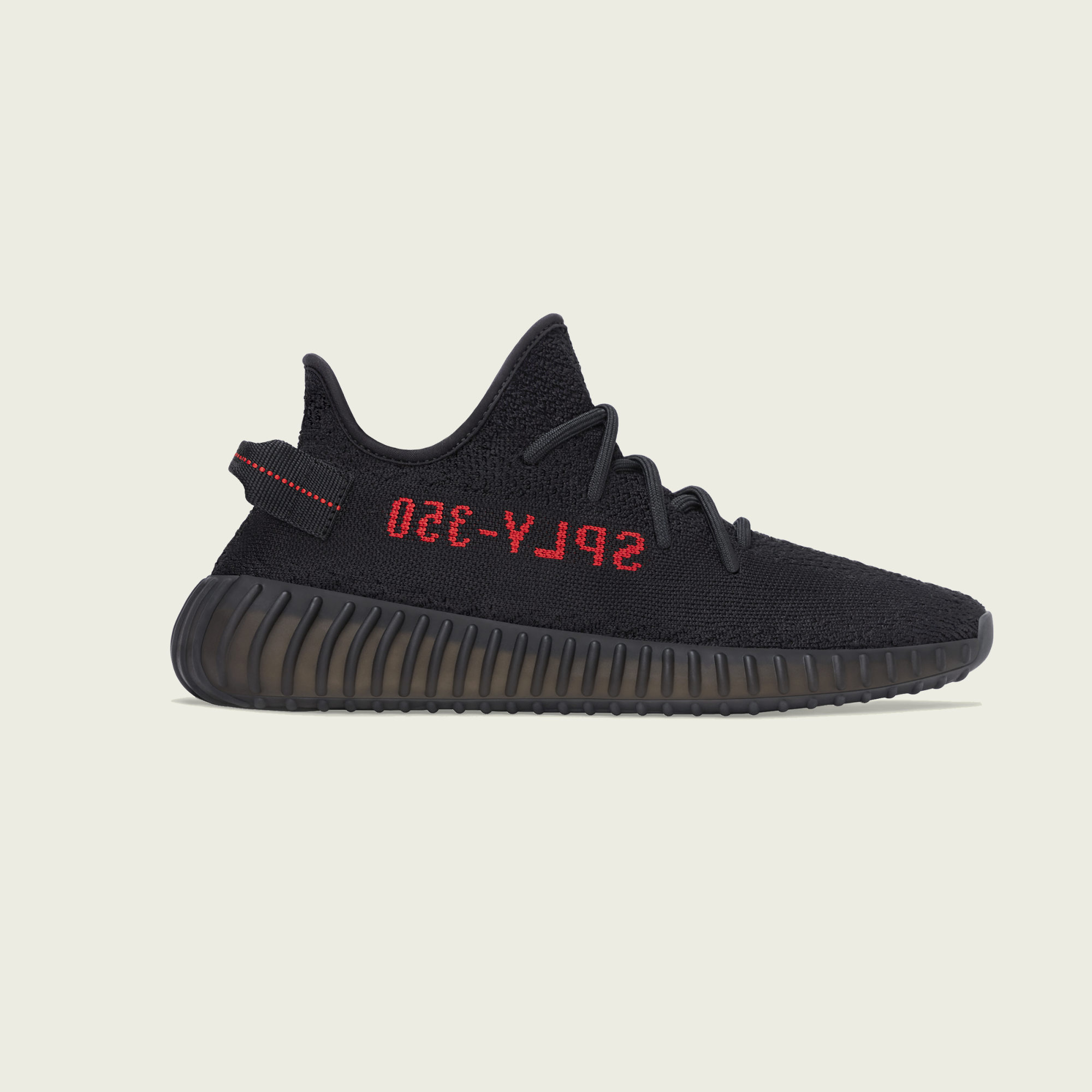 Adidas Yeezy Boost 350 V2 Black/Red CP9652 Lateral