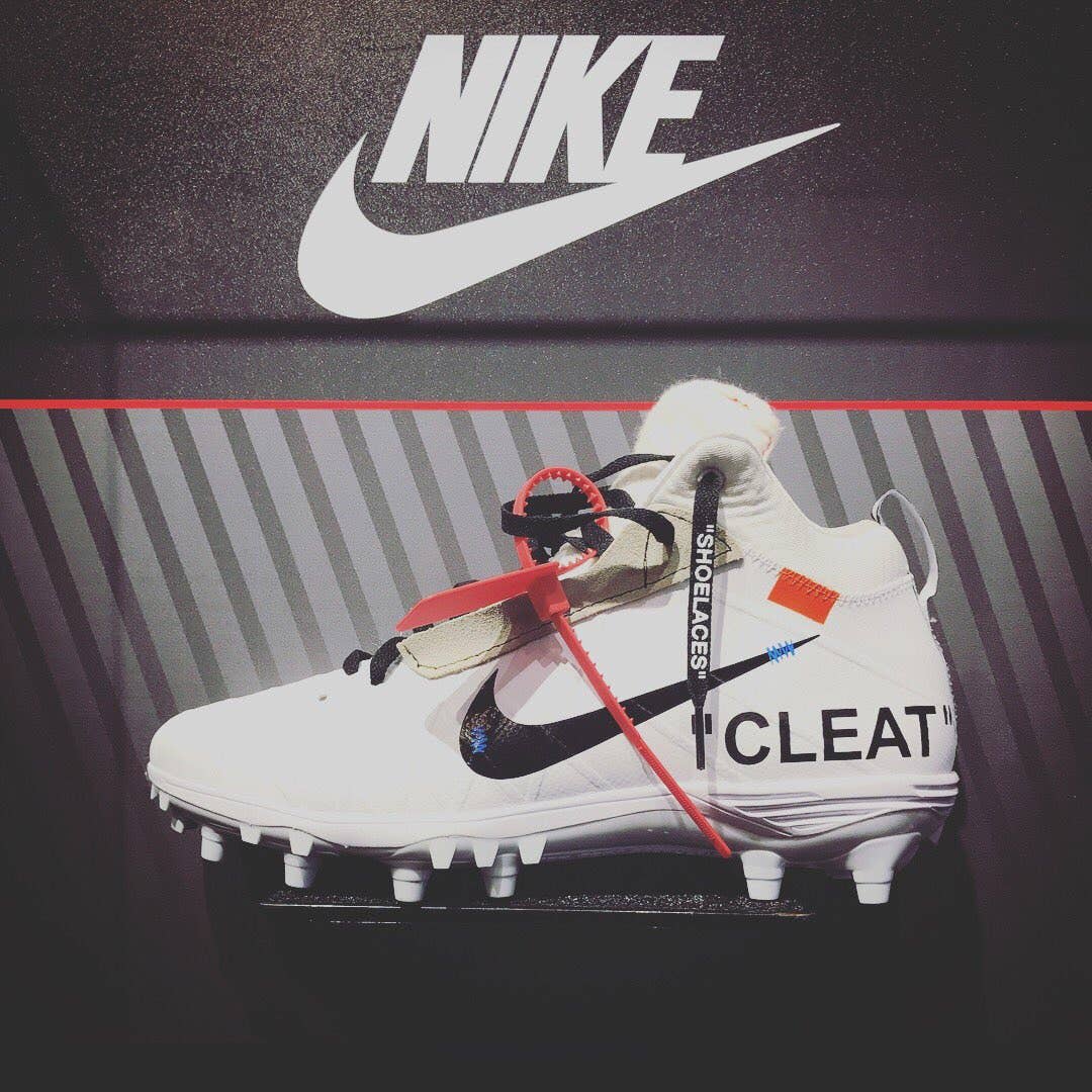 Off White x Nike Cleats (1)