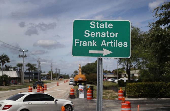 This is a photo of State Senator Frank Artiles.