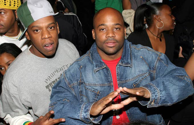 Jay Z and Dame Dash in 2003.