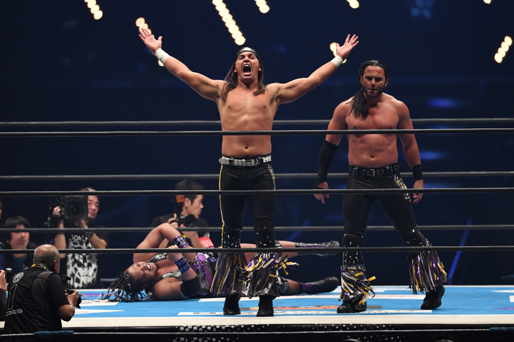 The Young Bucks at Wrestle Kingdom 13