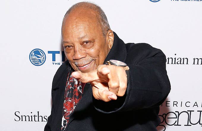 This is a photo of Quincy Jones.