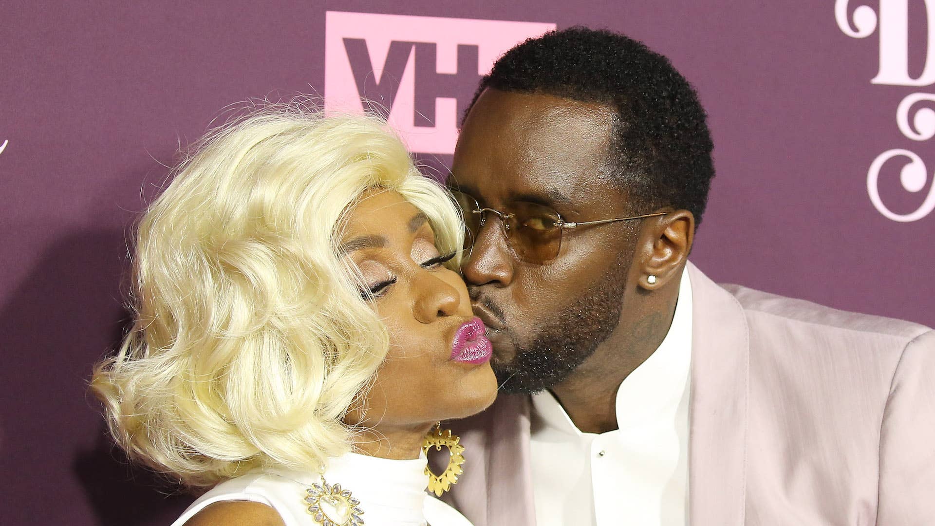 Sean Combs and his mom, Janice Combs