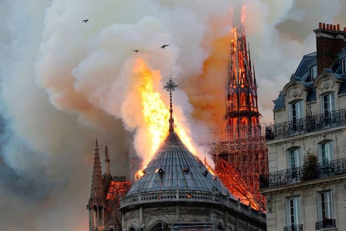 Notre Dame fire