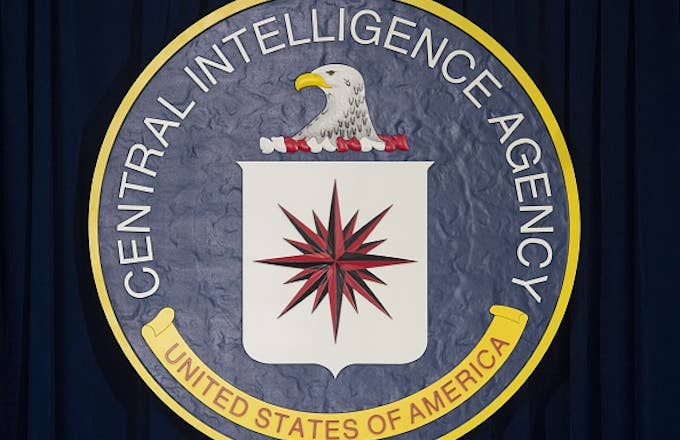 The logo of the Central Intelligence Agency