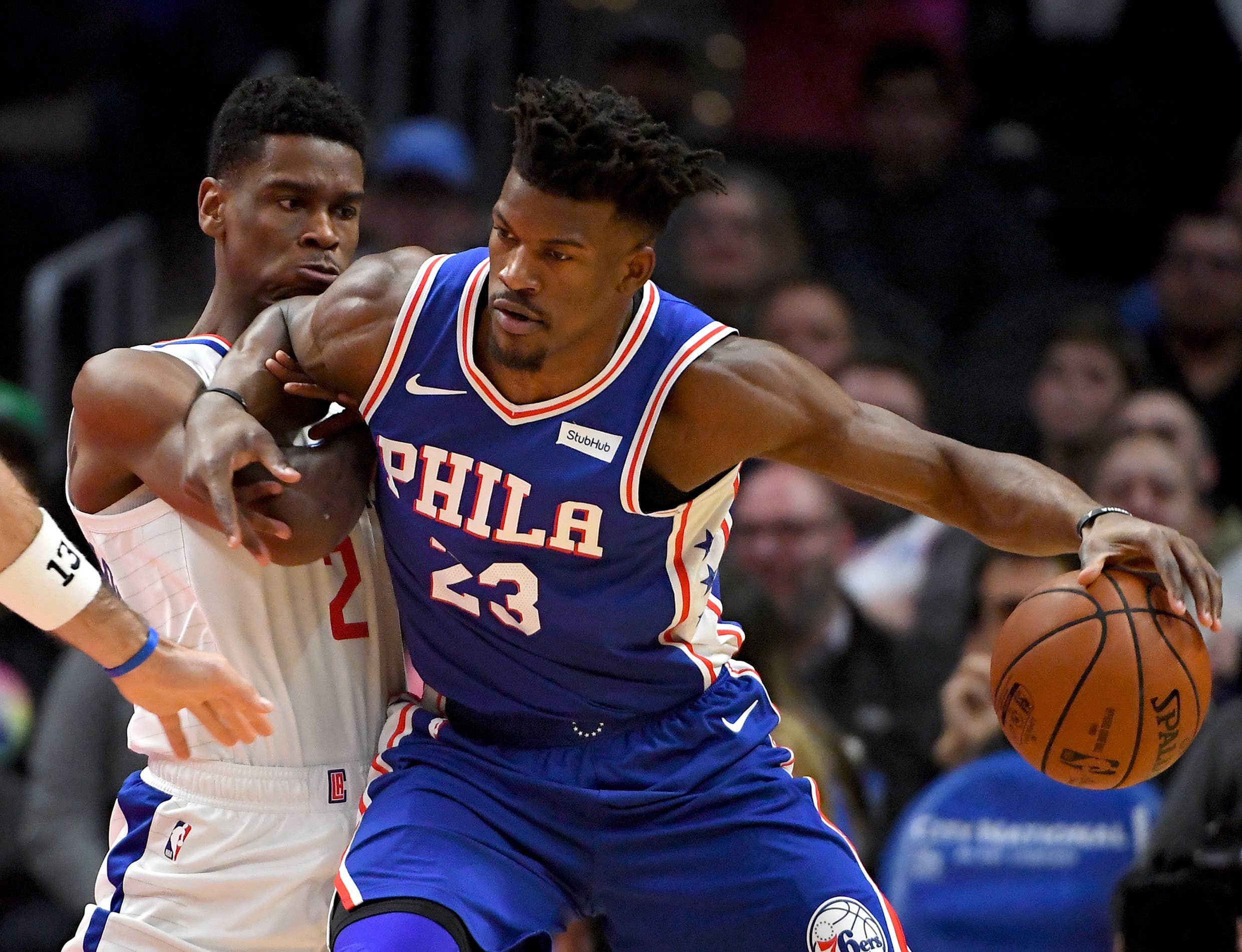 Jimmy Butler Shai Gilgeous Alexander Clippers Sixers 2018