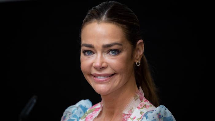 US actress Denise Richards attends &#x27;Glow &amp; Darkness&#x27; photocall