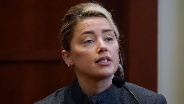 Amber Heard at her defamation lawsuit