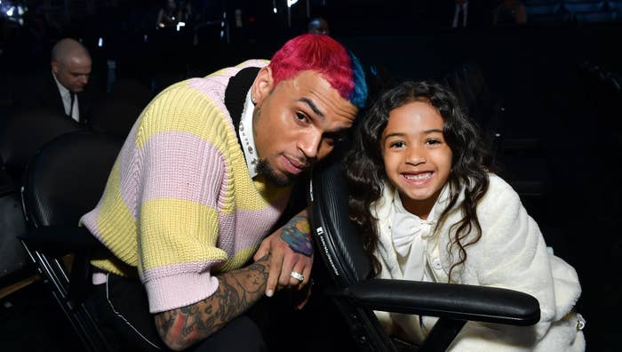 Chris Brown and Royalty Brown