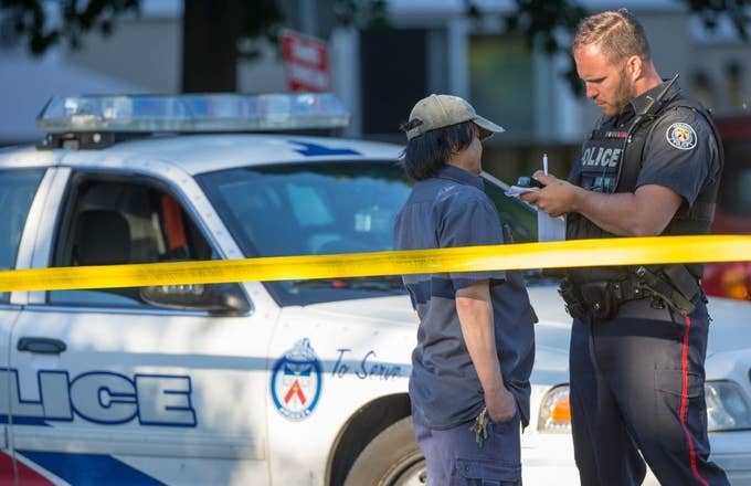 Toronto Police car